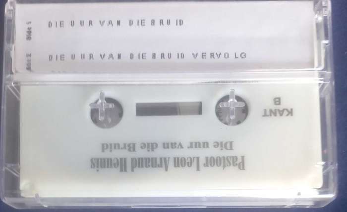 Pastoor Leon Arnaud - Die uur van die bruid tape