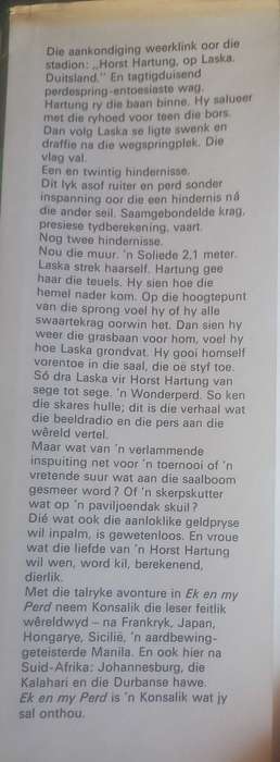 Ek en my perd deur Konsalik