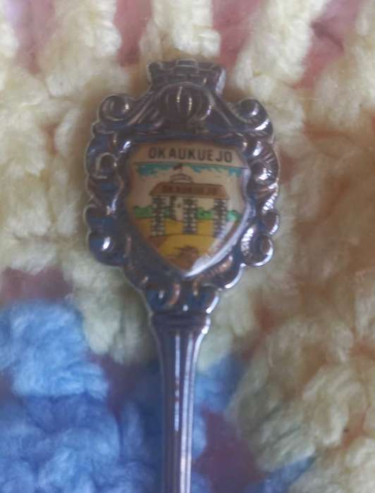 Okaukuejo souvenir spoon
