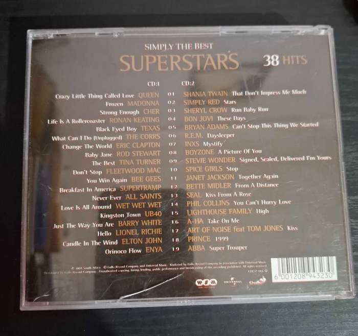 Simply the best superstars