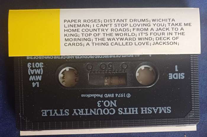 Smash hits country style no 3 tape