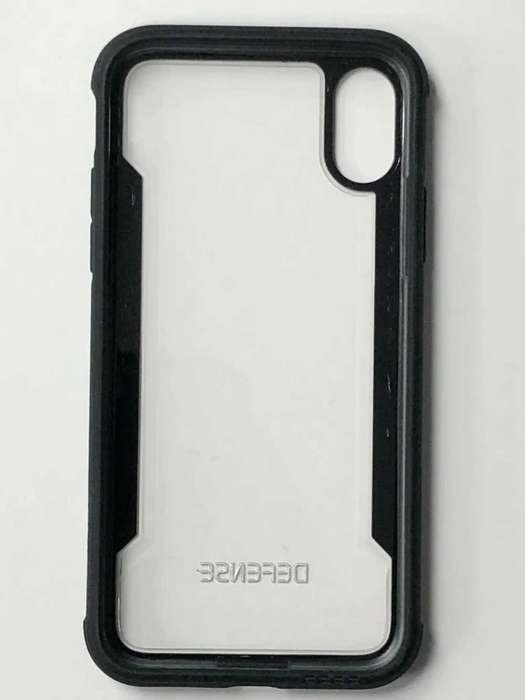 X-Doria Defense Shield iPhone X Military Protective Case Cover Black & Clear