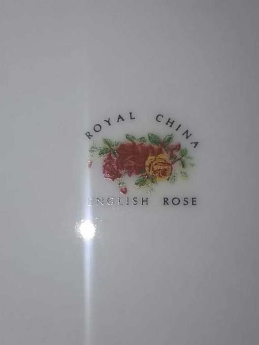 Royal China English Rose tea and Dinner set