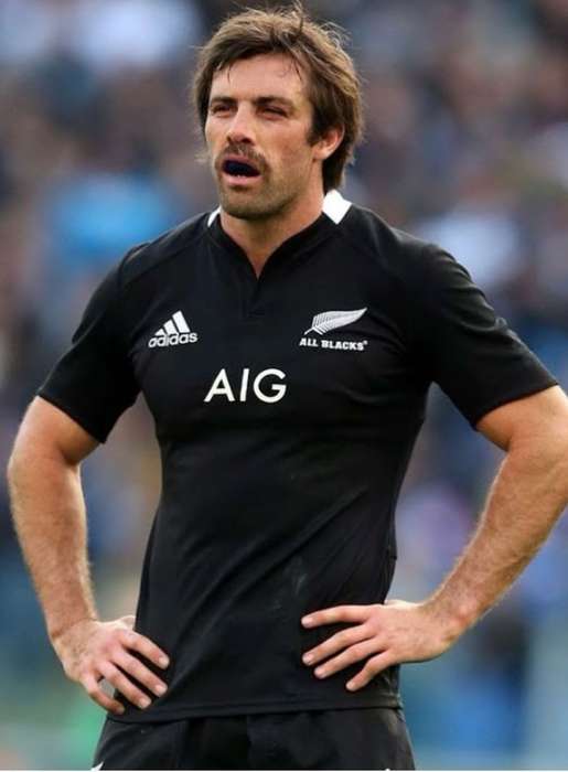 All Black Rugby  Frame Signed Conrad Smith