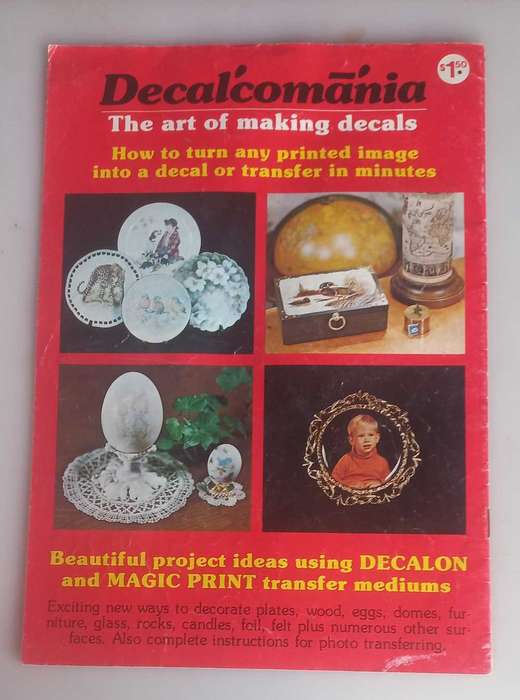 Decalcomania, the art of making decals magazine