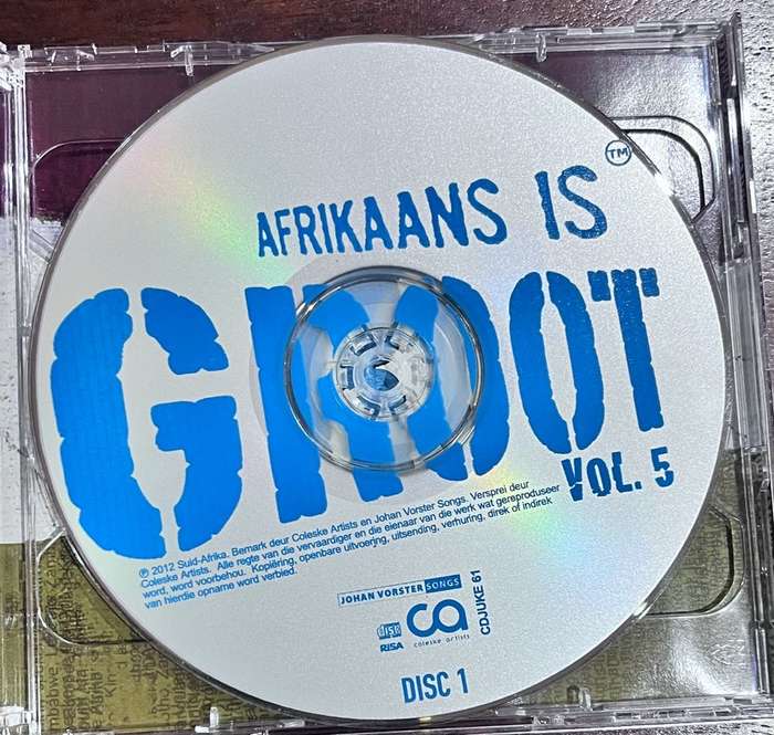 Afrikaans is Groot, vol. 5 double CD (CDJUKE 61)