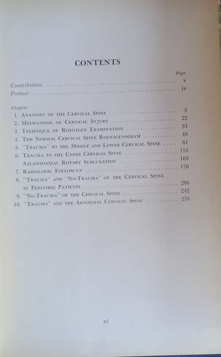 Trauma and no-trauma of the cervical spine by Kenneth R Kattan