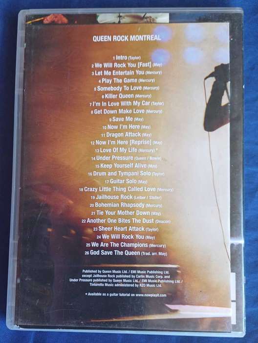 Queen rock Montreal dvd