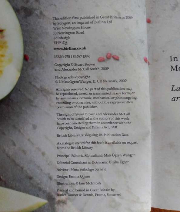 Mma Ramotswe's Cookbook by Stuart Brown