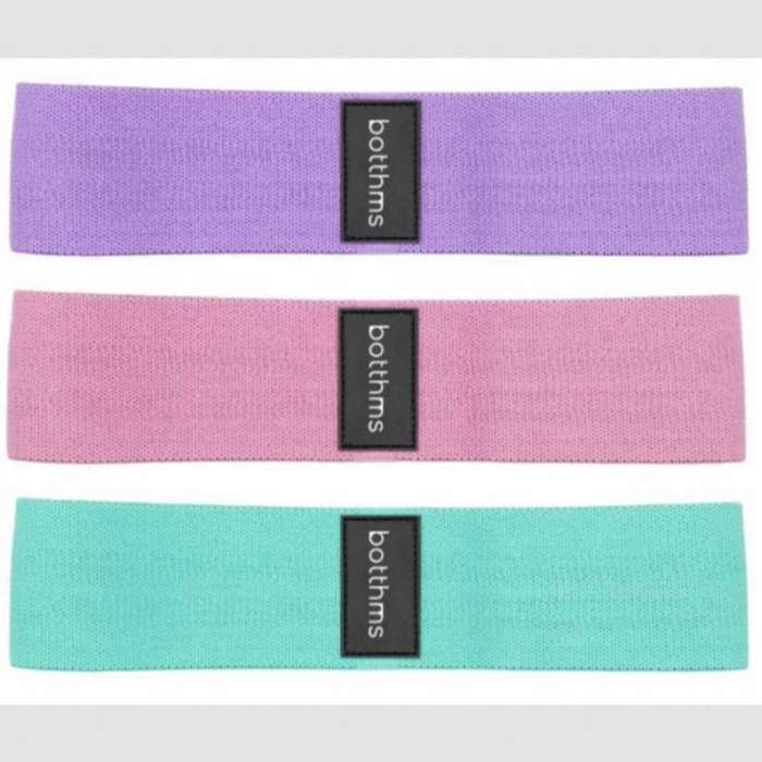 Botthms Hip Resistance Bands  Set Of 3