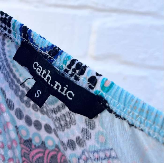 Top with mandala pattern (S-M)