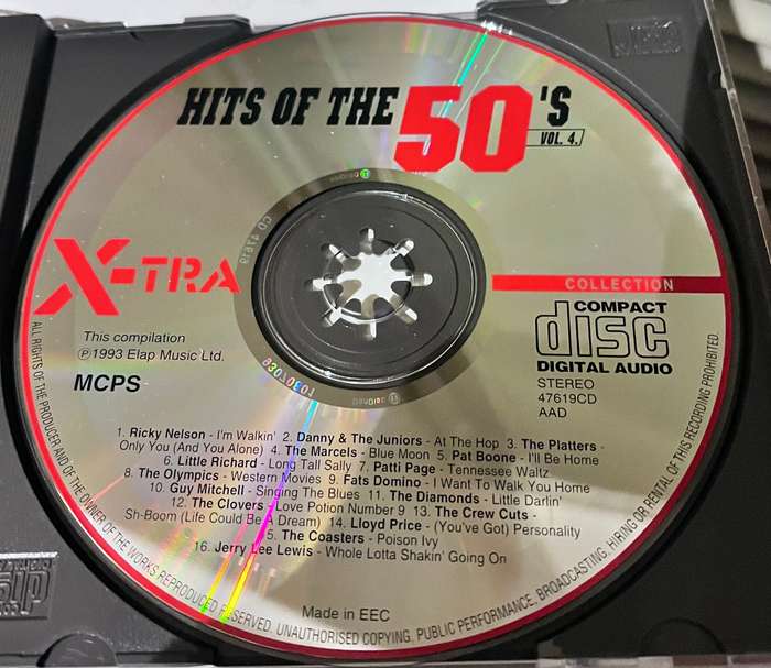 (CD) Ray-Ban Wayfarer 40-year anniversary: hits from 50s (1993)