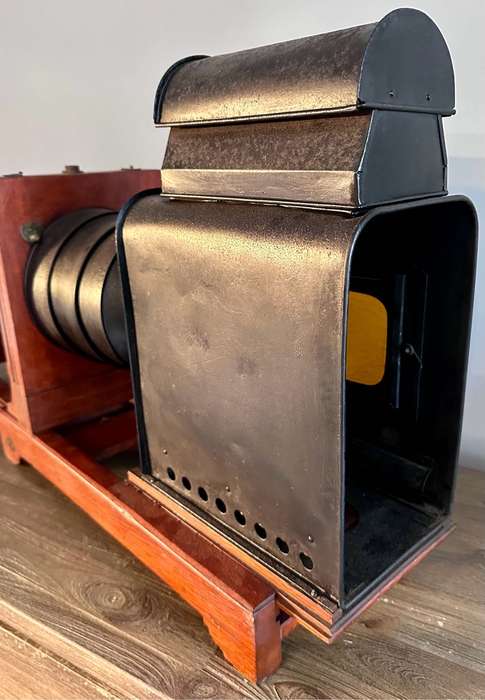 The King Enlarger, `H` Ltd, London - Magic Lantern Projector