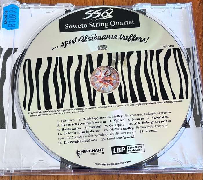 Soweto String Quartet speel Afrikaanse treffers (2007, LBMD021)