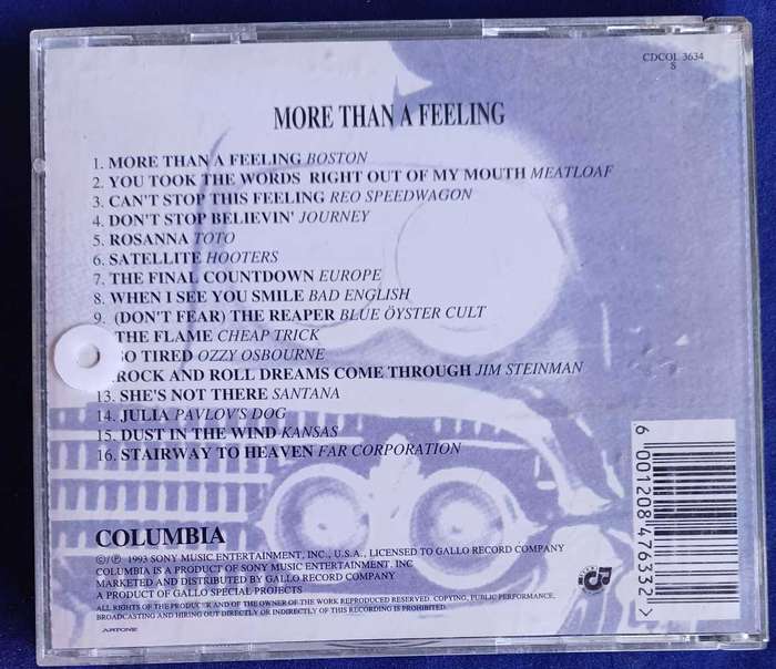 More than a feeling cd