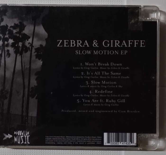 Zebra & Giraffe Slow Motion EP