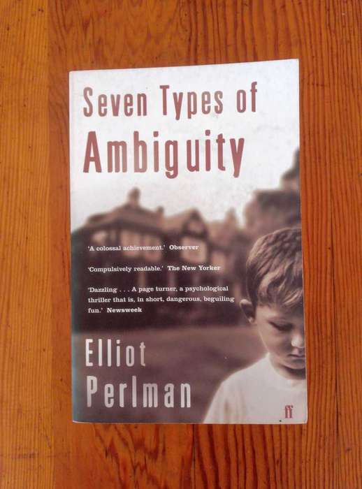 Seven Types of Ambiguity by Elliot Perlman
