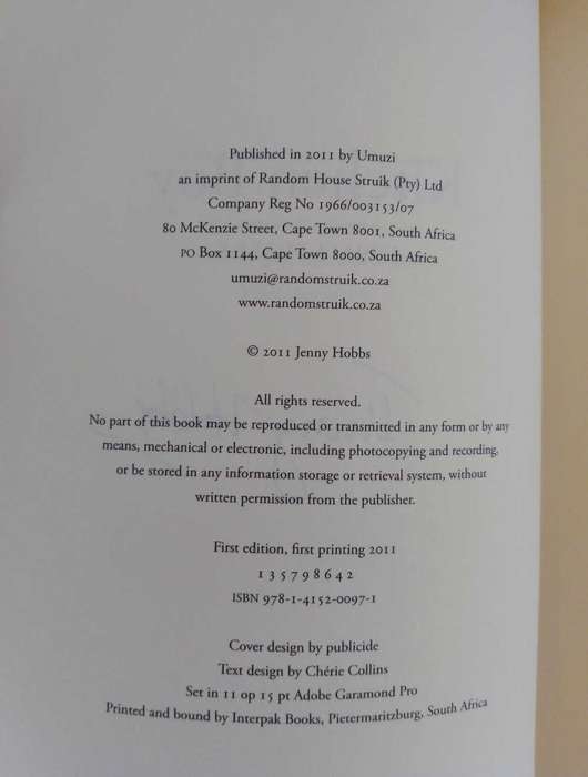 Kitchen Boy by Jenny Hobbs (signed)