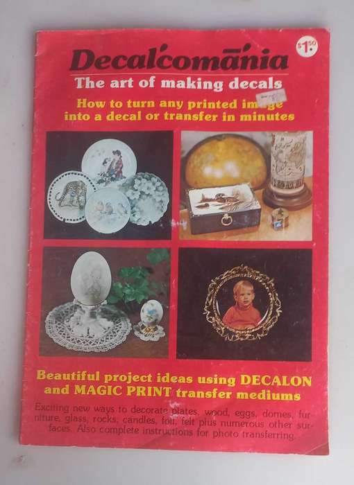 Decalcomania, the art of making decals magazine