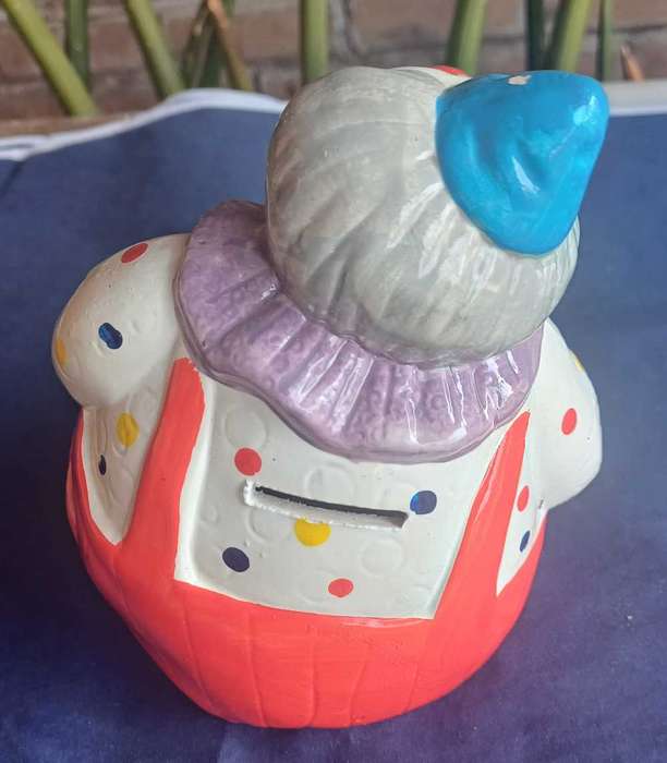 Vintage clown bank