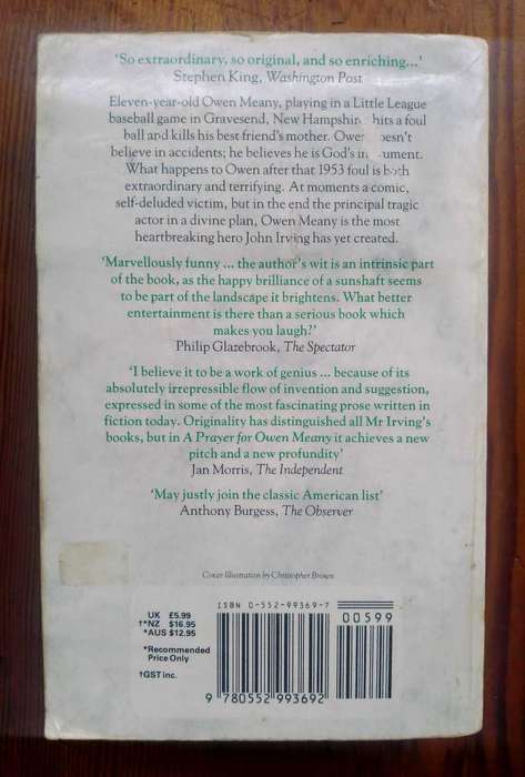 A Prayer for Owen Meany by John Irving