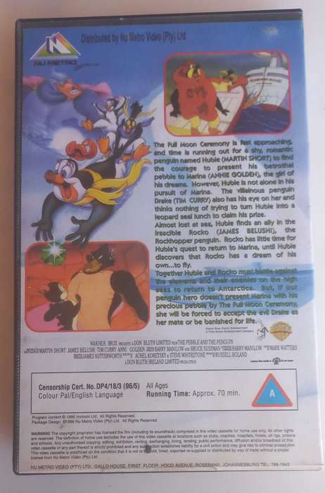 The pebble and the penguin VHS