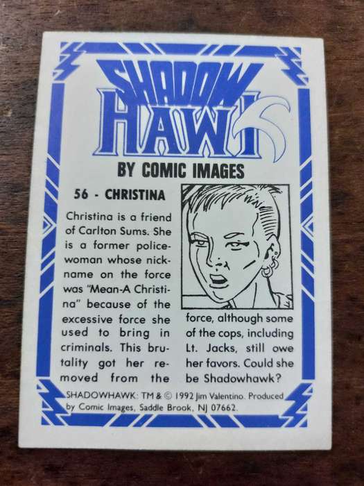 ShadowHawk #56 Christina