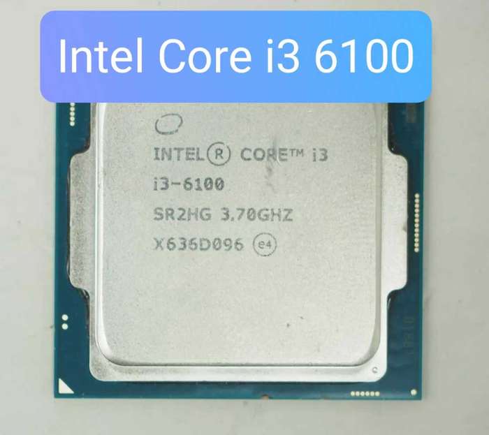 Intel Core i3 CPU+Cooler+Paste