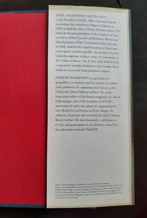 Fidel Castro - My Life (Hardcover)