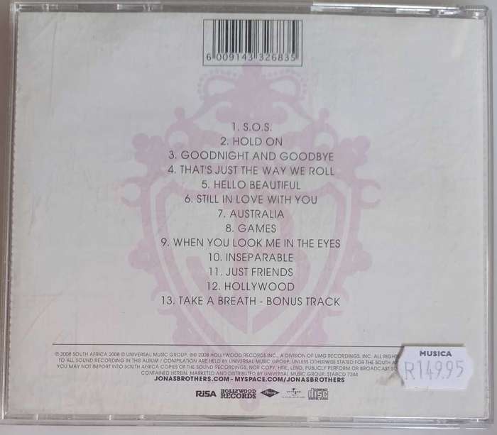 Jonas Brothers cd