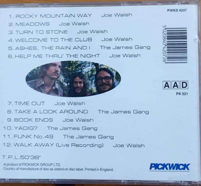 Joe Walsh / The James Gang - All the Best
