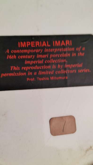 Imperial Imari Geisha Charger