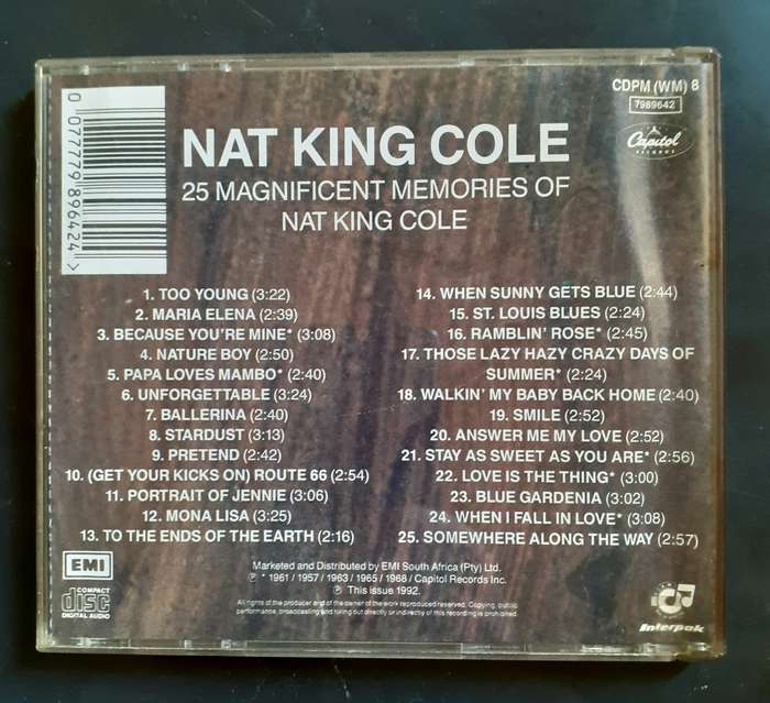 Nat King Cole - Evergreen (CD)