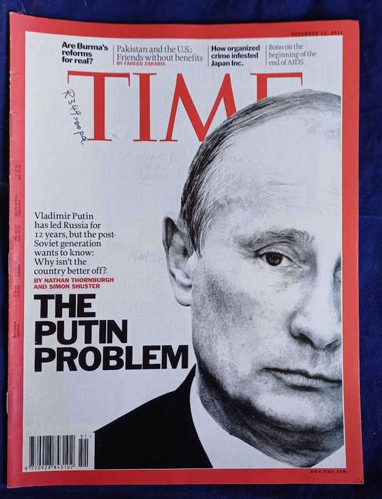 Time magazine December 12, 2011