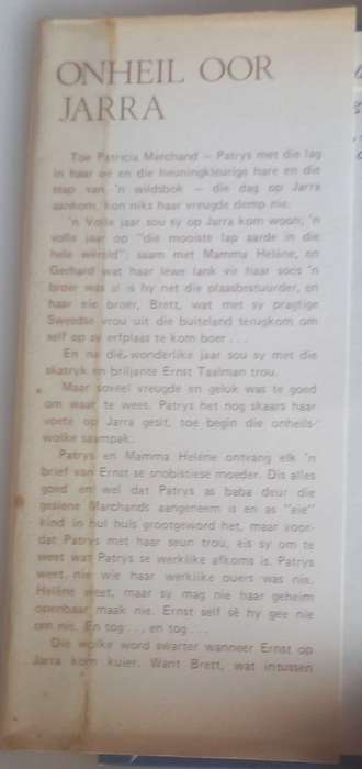 Onheil oor Jarra deur Nickey van Schalkwyk