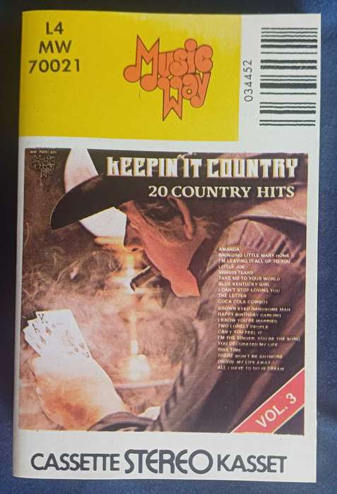 Keepin` it country vol 3 tape