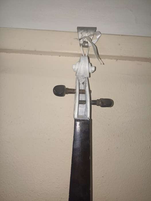 Decorated violin