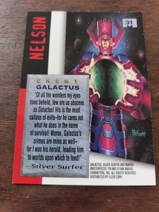 Marvel Masterpieces #31 Galactus