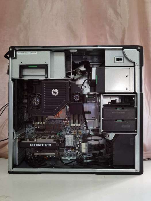 HP Z620 WORKSTATION DUAL INTEL XEON CPU's / GTX 1650SUPER GPU