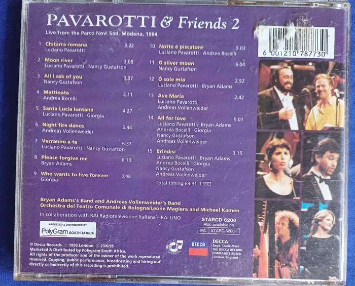Pavarotti & friends 2 (cd)
