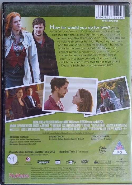 Leap year dvd