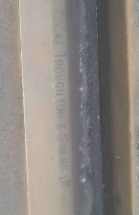 Cooke Troughton & Simms Ltd brass parallel ruler
