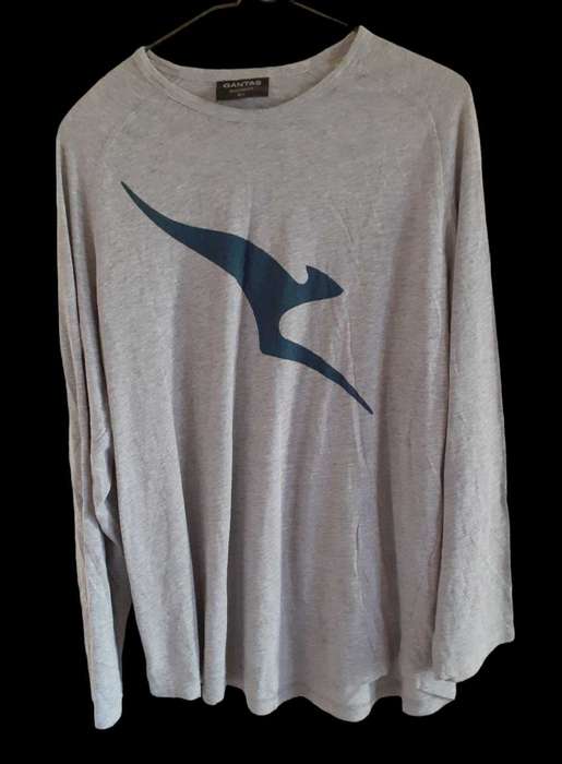 Qantas Long Sleeve T Shirt Size L