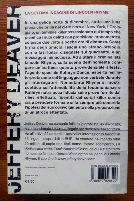 La Luna Fredda -  Jeffery Deaver