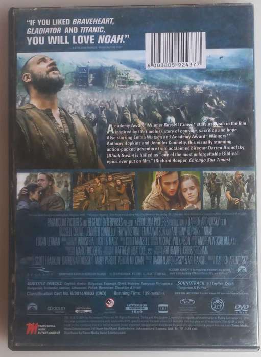 Noah dvd