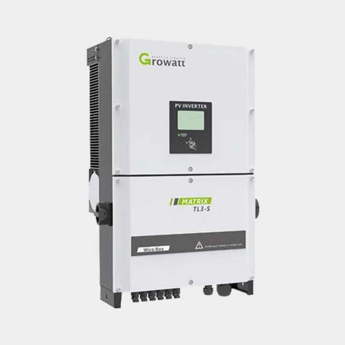 25kw Growatt 3phase grid tie inverter