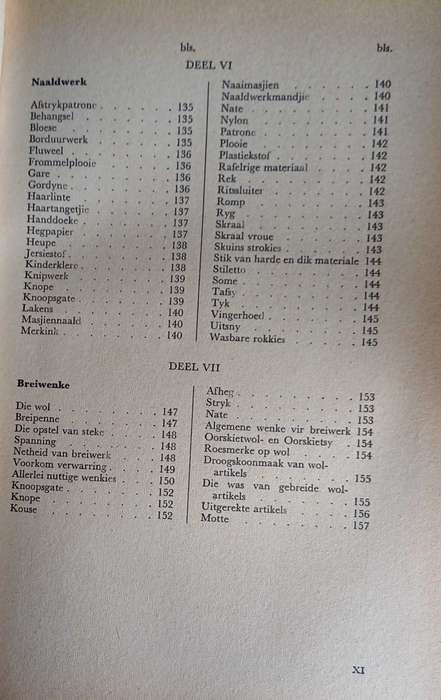 Biblioteek vir die vrou: Ensiklopedie vir die huishouding deur Elize Berkenbosch