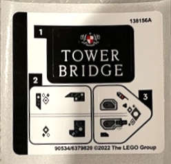 Lego (N) ~ Sticker Sheet for Set 30443 - (90534/6379820)~