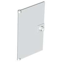 Lego (N) ~ Door 1 x 4 x 6 with Stud Handle ~ [White]