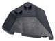 Lego (N) ~ Wedge 4 x 4 Pointed ~ [Black]